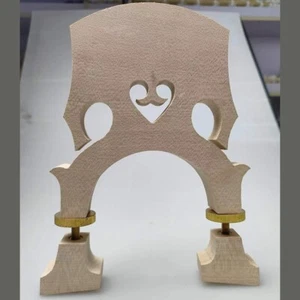 3/4 Double Bass Bridge, Adjustable height, Maple wood Brass screw - Picture 1 of 6