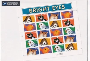 Scott #3234a Bright Eyes Sheet of 20 Stamps - Sealed - Picture 1 of 3