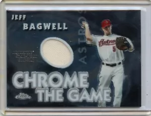 2005 Topps Jeff Bagwell Houston Astros Chrome of the Game #CGR-JB 🚀😳💥 MINT - Bild 1 von 2