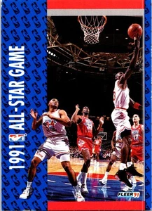 1991-92 Fleer #238 1991 All-Star Game - Picture 1 of 2