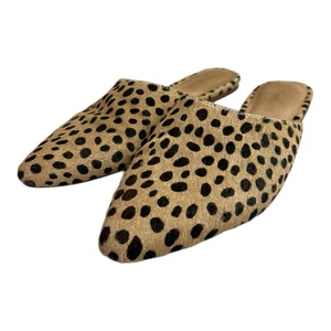 Madewell Women's Mule Leopard Print Slip On Shoes Size US 8 - Picture 1 of 9
