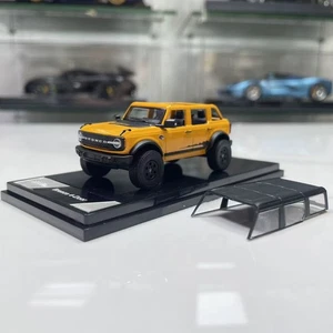 ShadowPro 1:64 Yellow Ford Ford Racing Collection Alloy Car Model - Picture 1 of 5