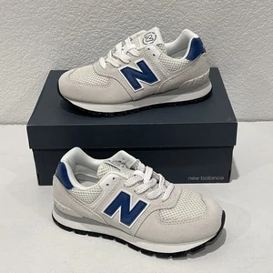 Zapatillas deportivas New Balance 574 niños talla 13,5 medianas gris azul NOB PC574DWS - Imagen 1 de 8