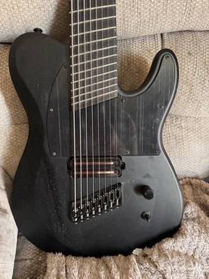 Schecter PT-8 MS Black Ops Satin Black Electric Guitar - Image 1 of 4