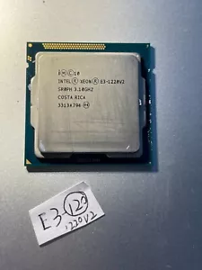 Intel Xeon E3-1220 v2 SR0PH 3.1GHz Quad Core LGA 1155 CPU Processor *km - Picture 1 of 3