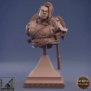 Fandra Firebrand | Art Bust | Daybreak Miniatures - Imagen 1 de 2