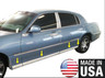 1998-2011 Lincoln Town Car 8Pc Rocker Panel Molding Trim 9