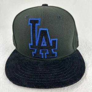 NUEVA ERA 59FIFTY 5950 GORRA AJUSTADA LA LOS ANGELES DODGERS GORRA TALLA 7-1/8 PANA - Imagen 1 de 5