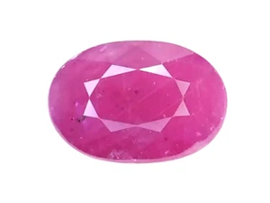 3.79cts Pink red natural ruby oval cut loose gemstones "see video" - Picture 1 of 3