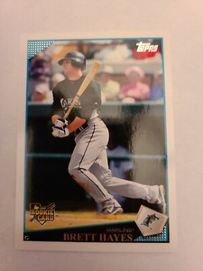 2009 Topps Baseball Cards Brett Hayes UH102
