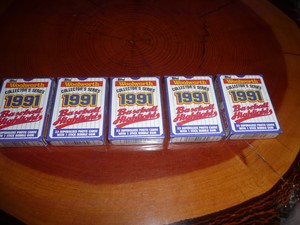 1991 Topps Woolworth Baseball Highlights Factory Sealed 33 card set.