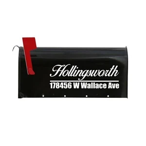 Pair Mailbox Stickers Letters Personalized Custom Address Numbers Name Decal - Picture 1 of 2