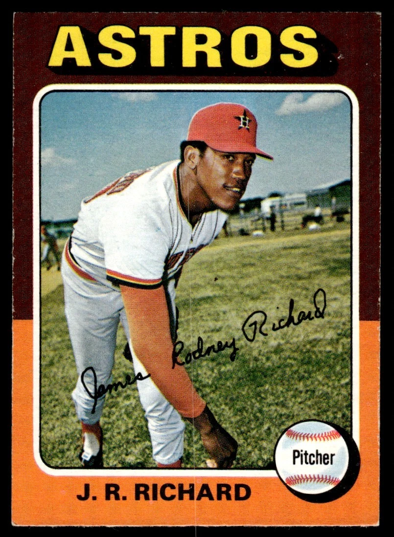 1975 O-Pee-Chee J.R. Richard Houston Astros #73 R28