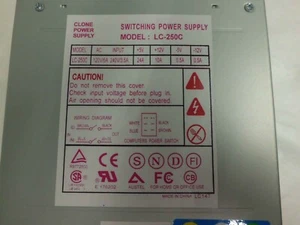 LC-250C Clone Replacement AT Power Supply - Picture 1 of 1