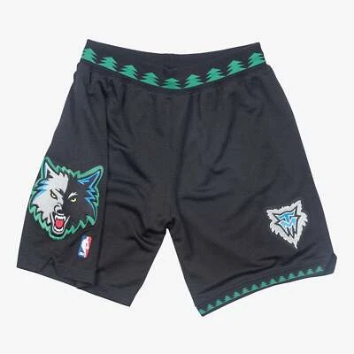 MENS MITCHELL & NESS AUTHENTIC ALTERNATE SHORTS TIMBERWOLVES 03-04 - Image 1 of 4