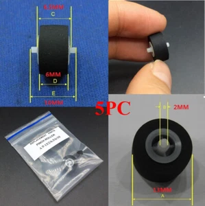 5 pz rullo pinza per Panasonic TR, SC, SE RS-BX501 RS-BX501 RS-C1060, RS-CA1060 - Foto 1 di 5