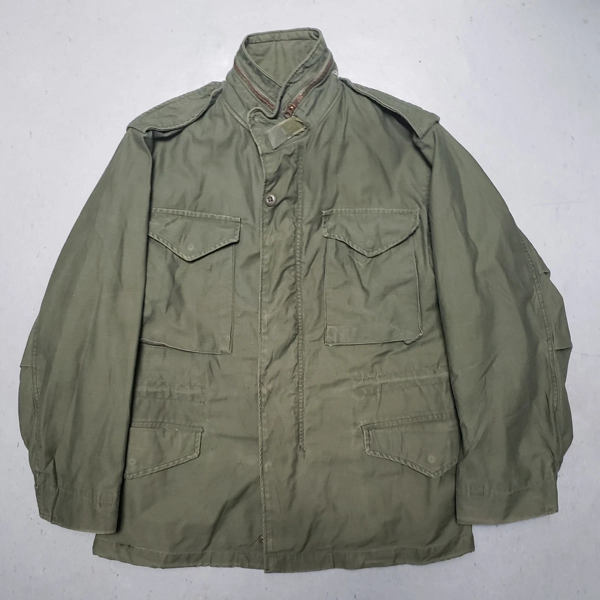 Alpha M65 Field Jacket In Original Vietnam War Uniforms for sale
