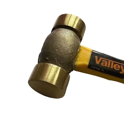 Brass Mallet, Fiberglass Handle  1, 2, 3, 4, Lbs. - Image 1 of 4