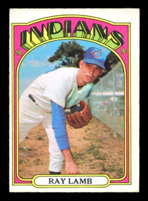 1972 TOPPS OPC O PEE CHEE MLB Baseball #422 Ray Lamb EX-NM Cleveland  Indians - Image 1 of 2