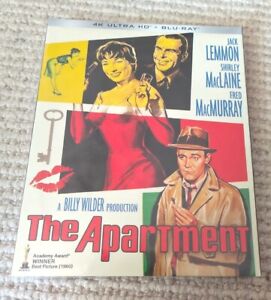 The Apartment - Kino Lorber 4K UHD + Blu-ray **New + Sealed** with slipcover