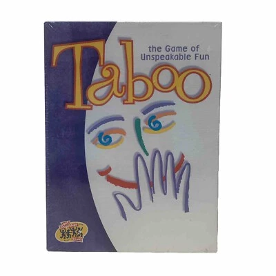 NEW Hasbro Taboo The Game of Unspeakable Fun 2000 FACTORY SEALED - Image 1 of 4