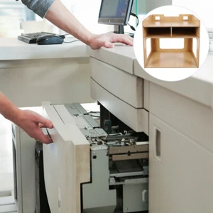 Desktop Printer Stand Wooden Printer Shelf Printer Stand Organizer - Picture 1 of 13