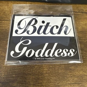 Bitch Goddess 4"x3" Sticker - Picture 1 of 1
