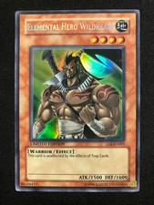 Yugioh GSE-EN001 Elemental Hero Wildheart Limited Secret Rare Effect