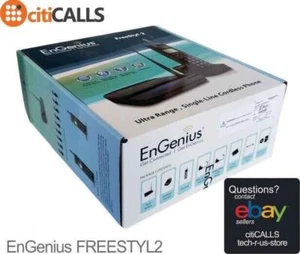 Engenius FREESTYL2 Extreme Range Scalable Cordless Phone System - Picture 1 of 5