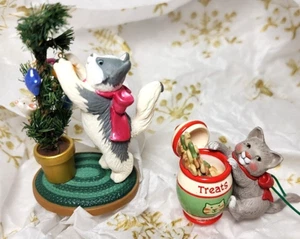 Hallmark Crown Cat Keepsake Ornament 2004 Mischievous Kittens #6 2006 #8 Cookies - Picture 1 of 6