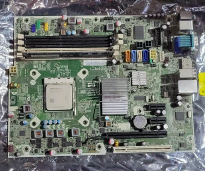 HP 531966-001 503335-001 MOTHERBOARD W/ AMD ATHLON II ADX2200CK22GM 2.8GHZ PROCE - Image 1 of 4