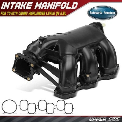 Colector de admisión superior con junta para Toyota Camry Highlander Avalon Lexus V6 3,5 L Foto 1 de 4