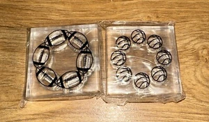 Provo Timbro Artigianale Acrilico Palloni Calcio 35-9171 & 35-9168 Trasparente - Foto 1 di 8