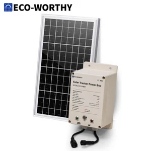 ECO-WORTHY Power Box for Solar Tracker System IP65 Waterproof for Garden Outdoor - Picture 1 of 12