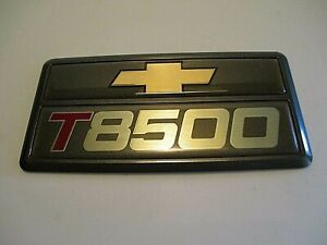 Chevrolet T8500 Cabover  Decal Sticker Nameplate  Emblem
