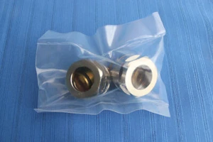 BK106-Fränkische Rohrwerke 16x2 /3/4" ÜWM Klemmringverschraubungsset vernickelt - Bild 1 von 2