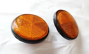 FOR Yamaha RD125 RD200 RD250 RD350 TX500 TX650 TX750 TY125 Reflector L/R New 5mm - Picture 1 of 4