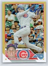 Frank Schwindel 2023 Topps Gold Foil #249 Chicago Cubs