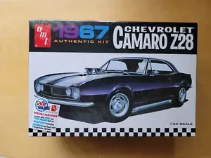 AMT 1/25 1967 Chevy Camaro Z28 Plastic Model Kit AMT1309 New In Box Ships Free - Picture 1 of 5
