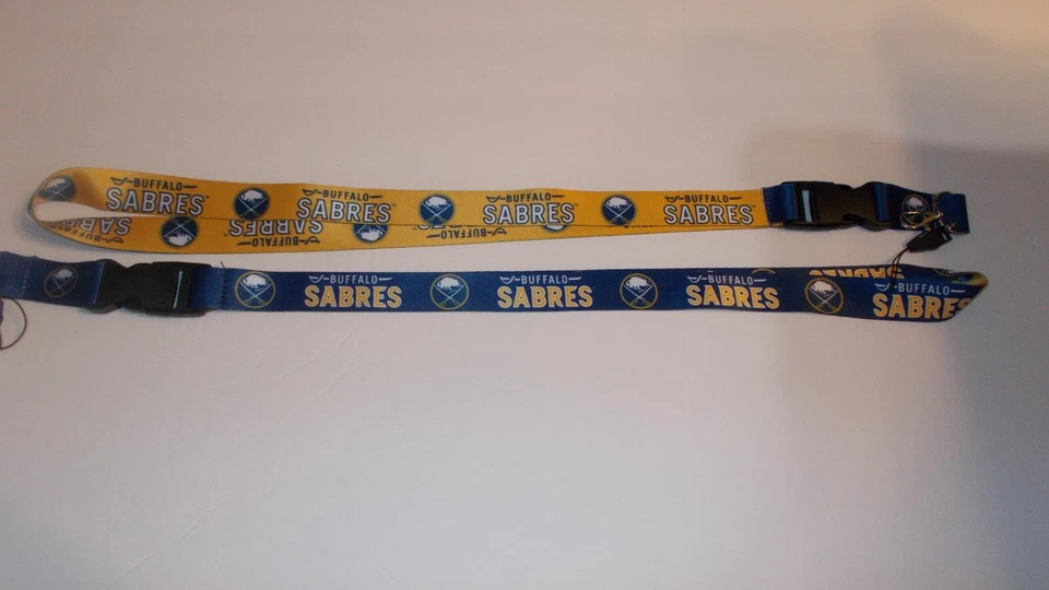 Dos cordones Buffalo Sabres NHL impresos en ambos lados 25" envío gratuito. Foto 1 de 1