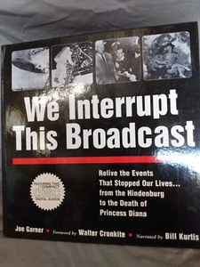 Wir unterbrechen diese Sendung Hardcover Buch mit Schutzumschlag & 2 Audio CDs 1998 - Bild 1 von 6