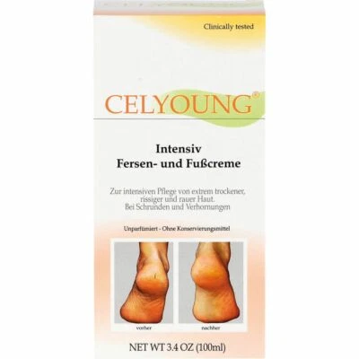 KREPHA GMBH & CO.KG CELYOUNG Intensiv Fersen- und Fußcreme 100 ml PZN03443146