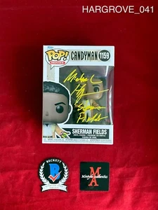 MICHAEL HARGROVE SIGNED CANDYMAN SHERMAN FIELDS FUNKO POP #1159! BECKETT COA! - Picture 1 of 4
