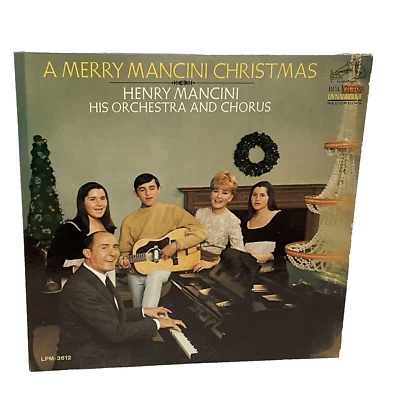 Henry Mancini A Merry Mancini Christmas (Vinyl, 1966) RCA Victor LPM 3612 Good Foto 1 de 4