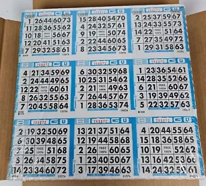 Papel de bingo 9 en 25 hojas de tarjetas 25 libros multicolores - Imagen 1 de 3