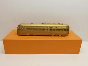 The Car Works escala O latón St. Louis Car Company 1949 modelo Standee PCC coche B - Imagen 1 de 16