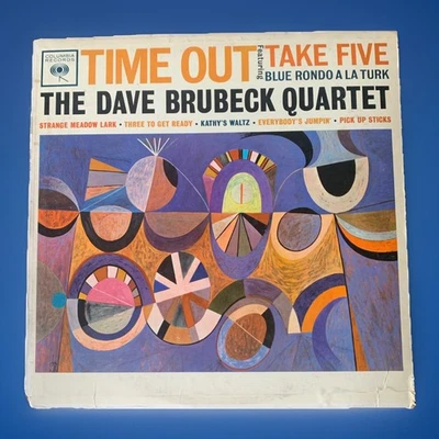 Dave Brubeck Quartet Time Out Vinyl LP CL 1397 Mono Colum 2 Eye ULTRASONIC CLEAN - Image 1 of 4