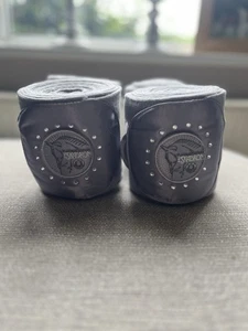 Eskadron Grey Platinum Fleece Bandages - Picture 1 of 2