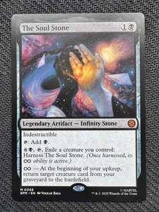 Magic The Gathering Marvel Spiderman The Soul Stone M 0066 - Picture 1 of 2