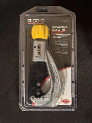 Ridgid 32078 151 Quick-Acting CSST Tubing Cutter, 3/8" - 1" O.D Capacity - Image 1 of 4
